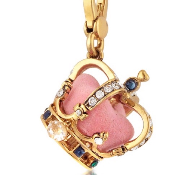Juicy Couture pink gold crown charm - Picture 2 of 3